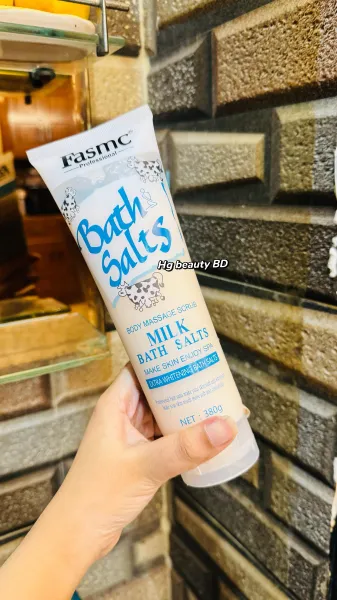 FASMC Milk Bath Salts Body Massage Scrub 380g